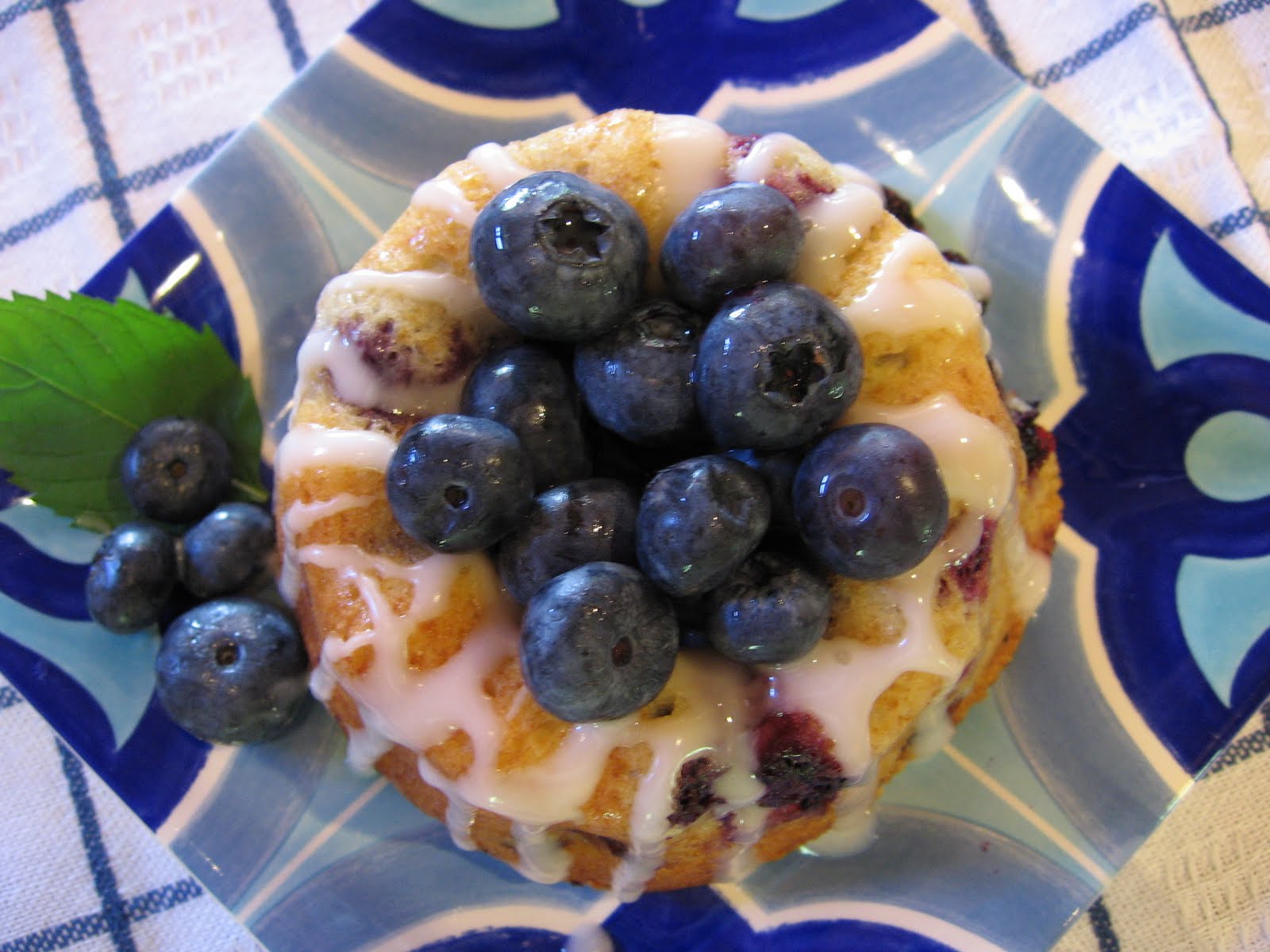 Blueberry Mini Bundt Cakes Recipe