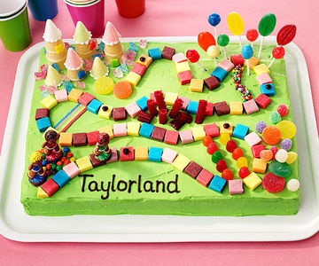 Candyland Birthday Cake Candyland Birthday Cake