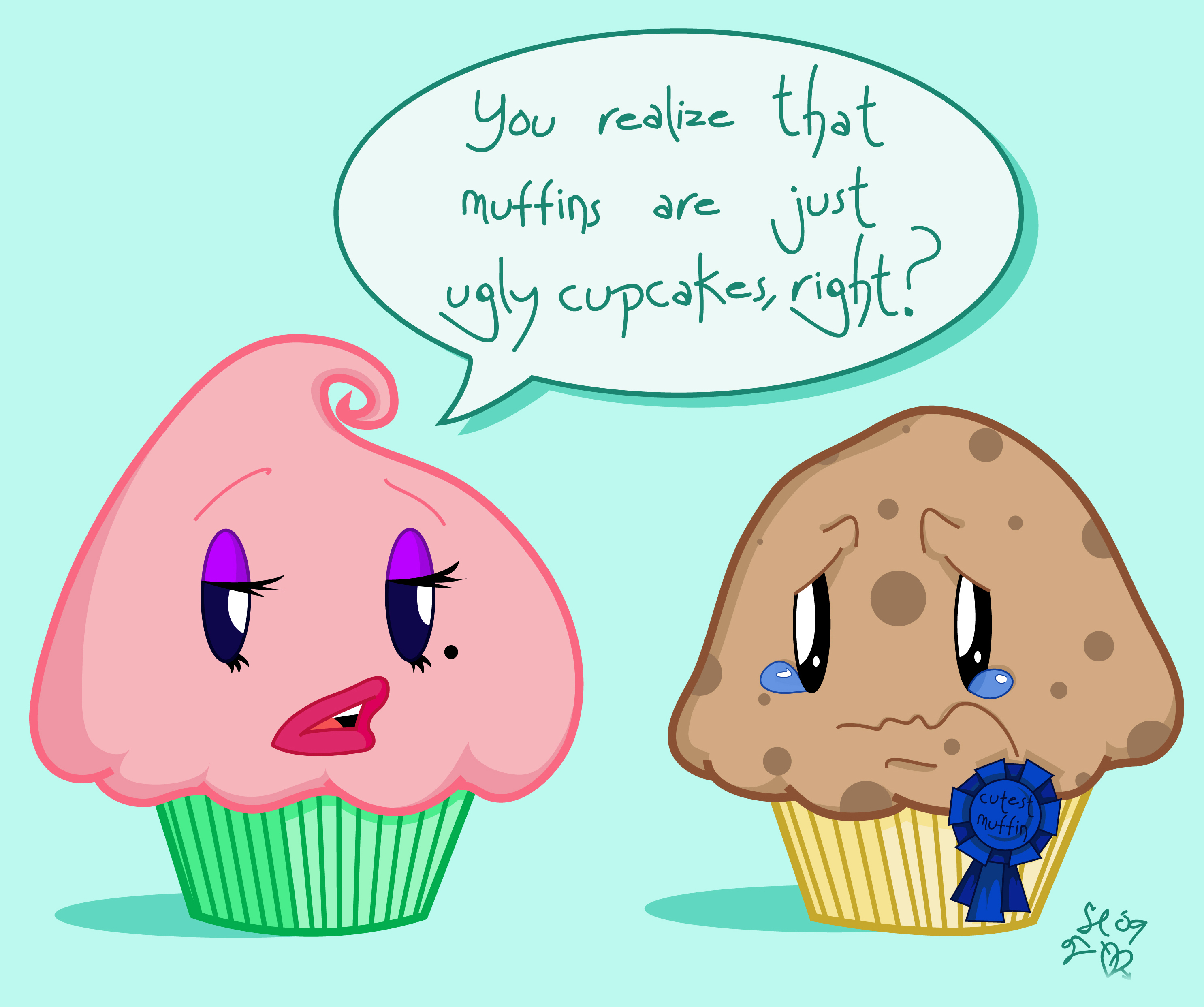 Cupcake Muffin Funny Cartoons Cupcake Muffin Funny Cartoons