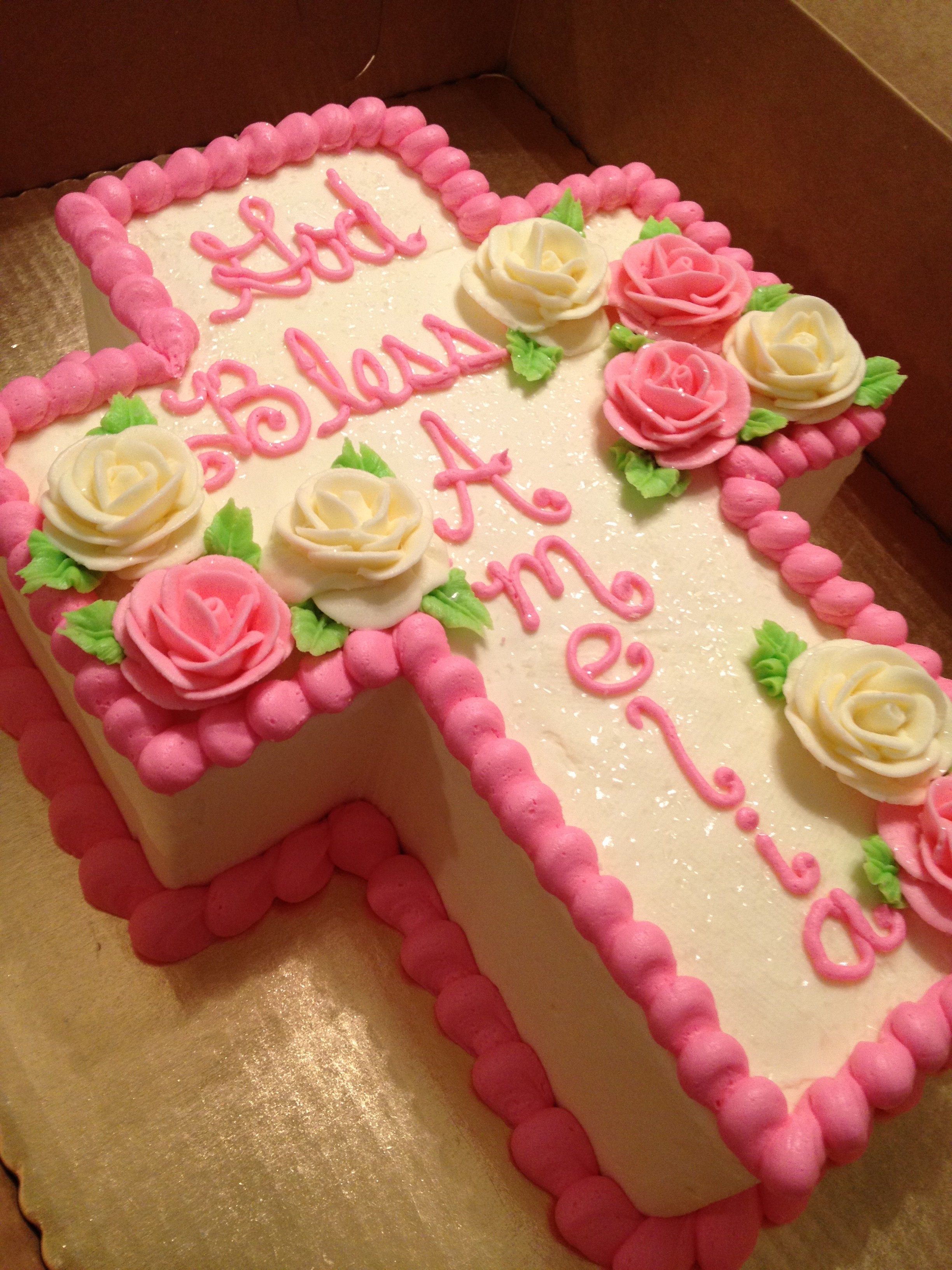 First Communion Cake First Communion Cake