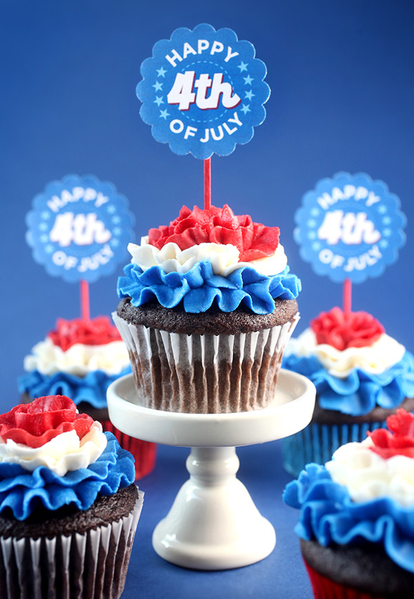 Fourth of July Cupcakes