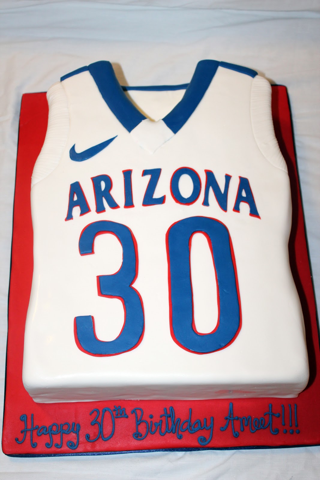 Girls Basketball Jersey Cake Ideas