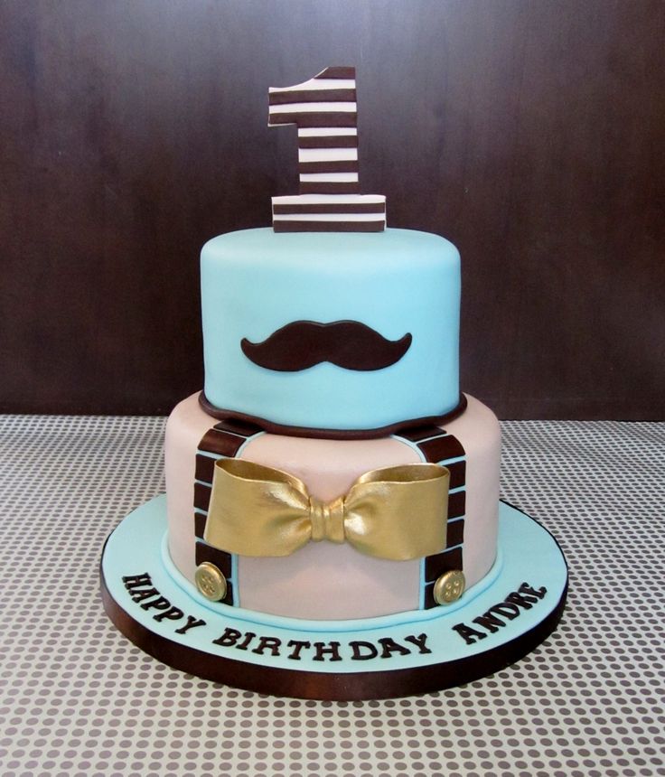 11 Generic Man Birthday Cakes Photo Baby Boy First Birthday