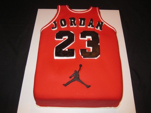 Michael Jordan Jersey Cake Michael Jordan Jersey Cake
