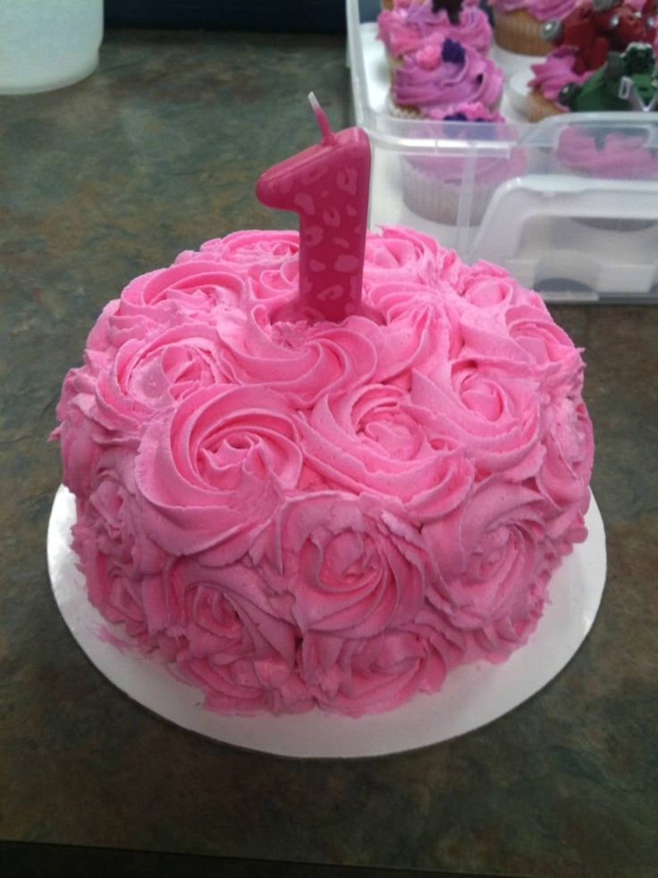 11 1 Yr Old Birthday Cakes For Girls Photo 1st Birthday Cake