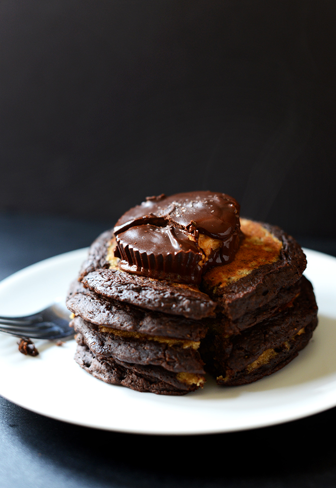 Peanut Butter Cup Pancakes Recipe Peanut Butter Cup Pancakes Recipe