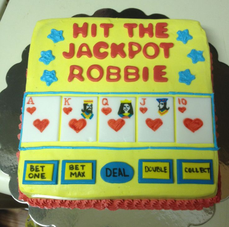 Royal Flush Birthday Cake Royal Flush Birthday Cake