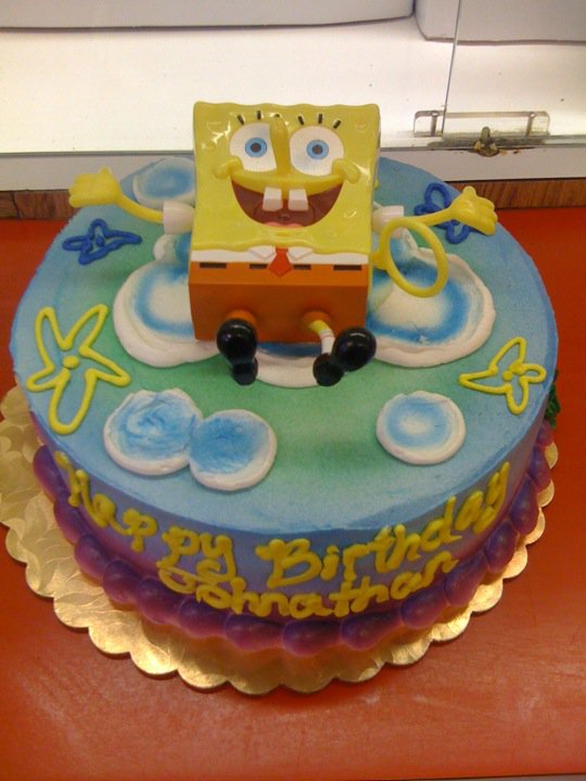 Sam's Club Spongebob Cake Sam's Club Spongebob Cake
