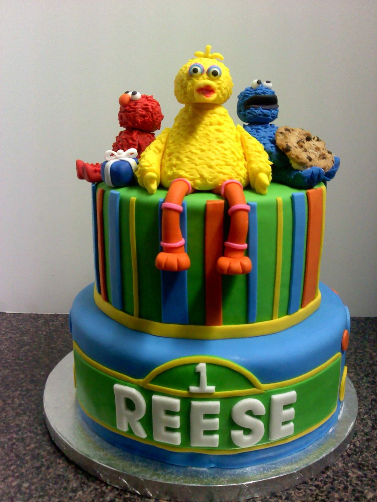 Sesame Street Birthday Cake Sesame Street Birthday Cake