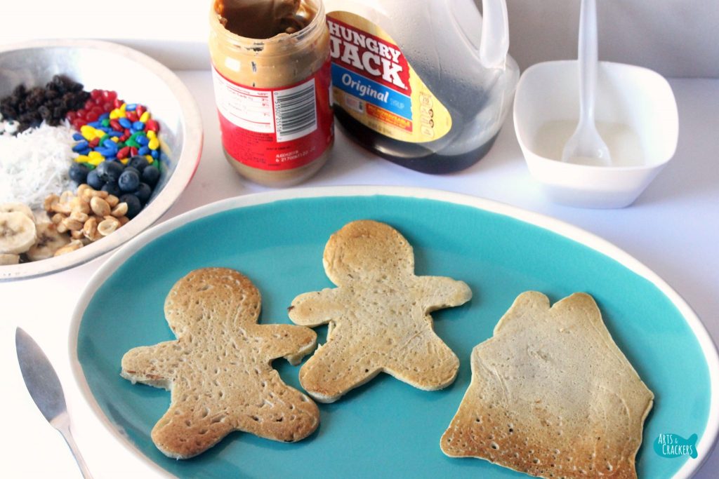 Boy Gingerbread Pancakes Boy Gingerbread Pancakes