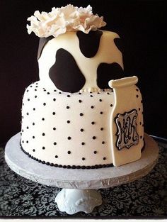 Bridal Shower Cake Cow Print Bridal Shower Cake Cow Print
