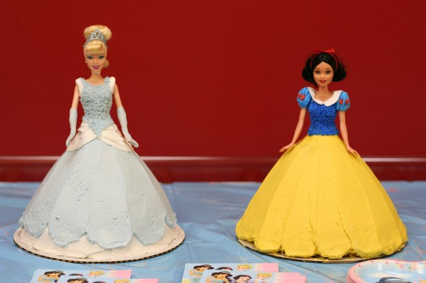 Disney Princess Doll Birthday Cakes Disney Princess Doll Birthday Cakes