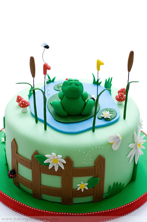 6 Photos of Frog Decorated Sheet Cakes 6 Photos of Frog Decorated Sheet Cakes