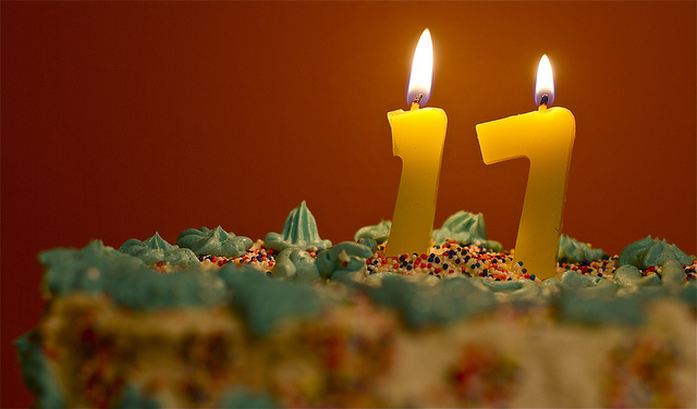 Happy 17th Birthday Cake Happy 17th Birthday Cake