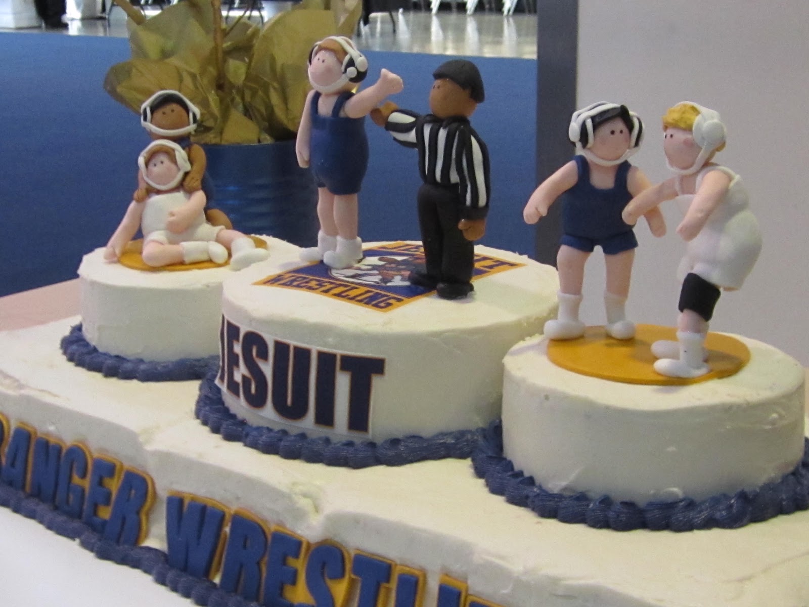 High School Wrestling Cake Ideas