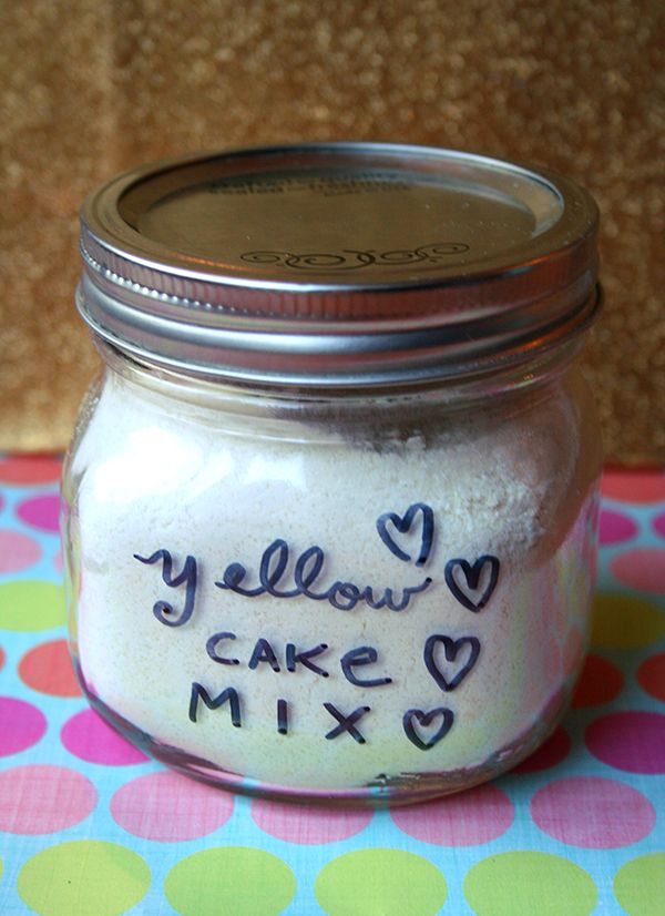 Homemade Cake Mix Recipe Homemade Cake Mix Recipe