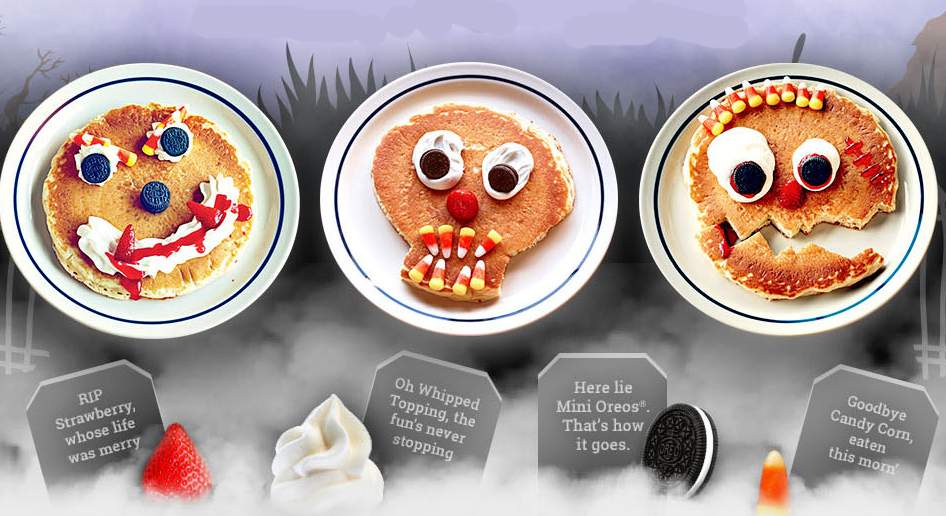 Ihop Scary Face Pancakes Ihop Scary Face Pancakes
