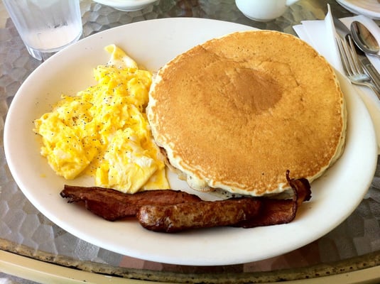 Pancakes Eggs Bacon Sausage Pancakes Eggs Bacon Sausage