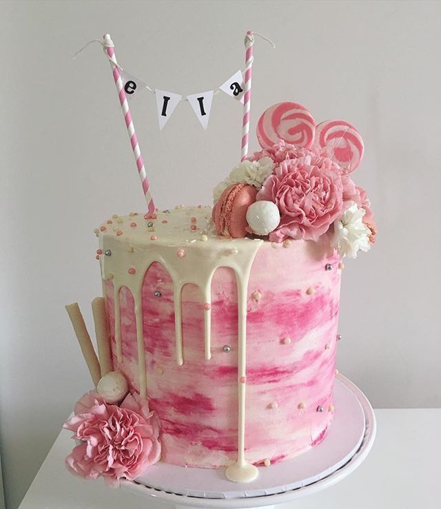 7 Children Cakes Girls Photo Little Girls Butterfly Birthday Cake