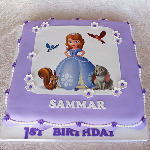 Princess Sofia Birthday Cake