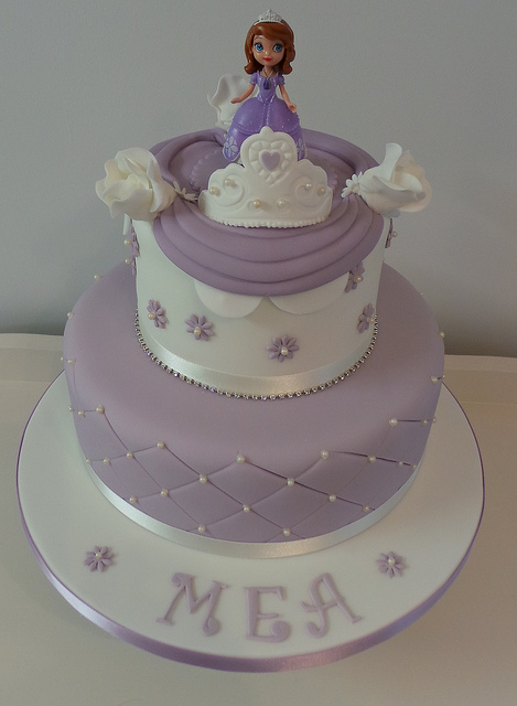Princess Sofia Birthday Cake
