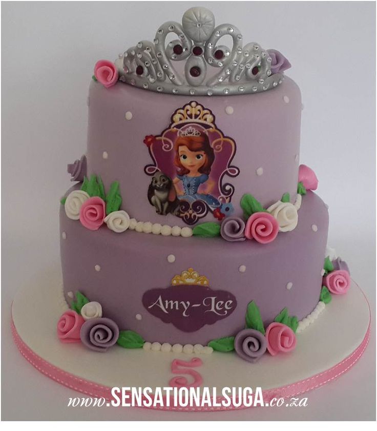 Princess Sofia the First Birthday Cake