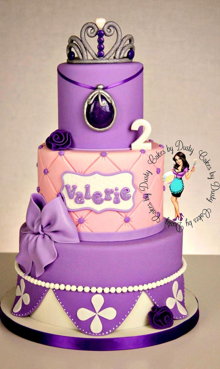 Sofia the First Birthday Cake Ideas