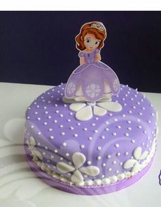 Sofia the First Birthday Cake