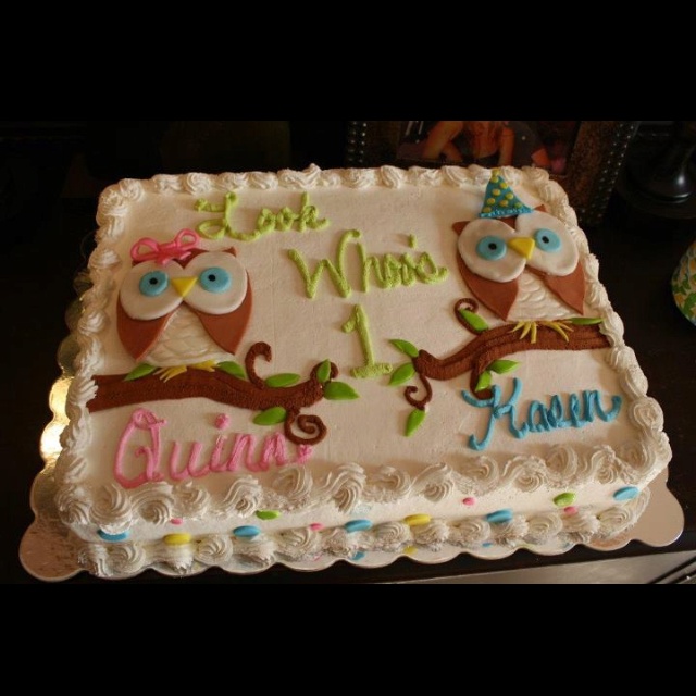 13 Double Sheet Birthday Cakes For Birthdays Photo Split Boy And