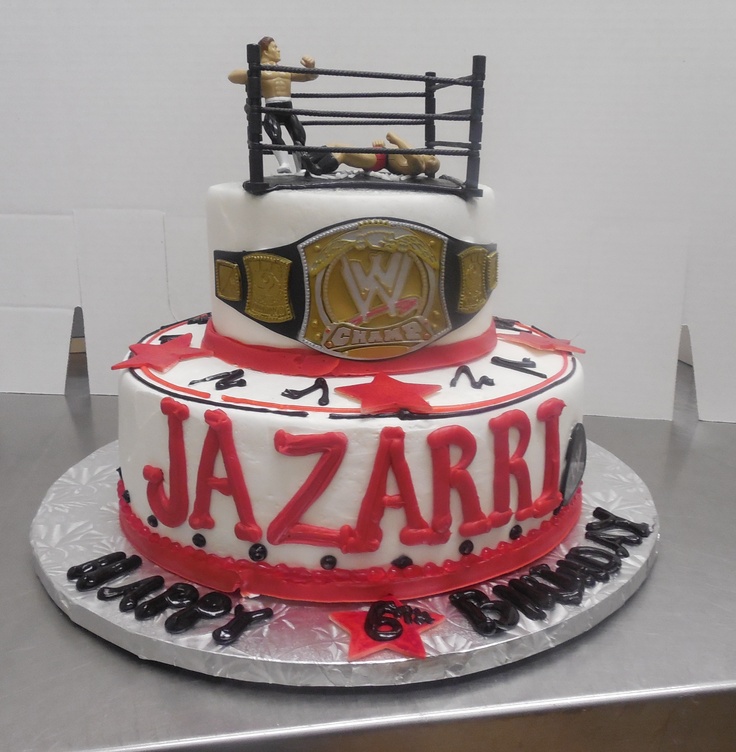 Wrestling Birthday Cakes for Boys Wrestling Birthday Cakes for Boys