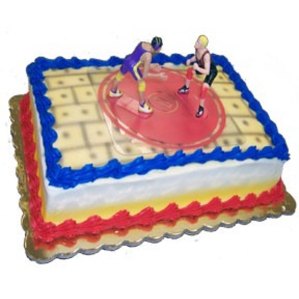 Wrestling Cake Idea Wrestling Cake Idea