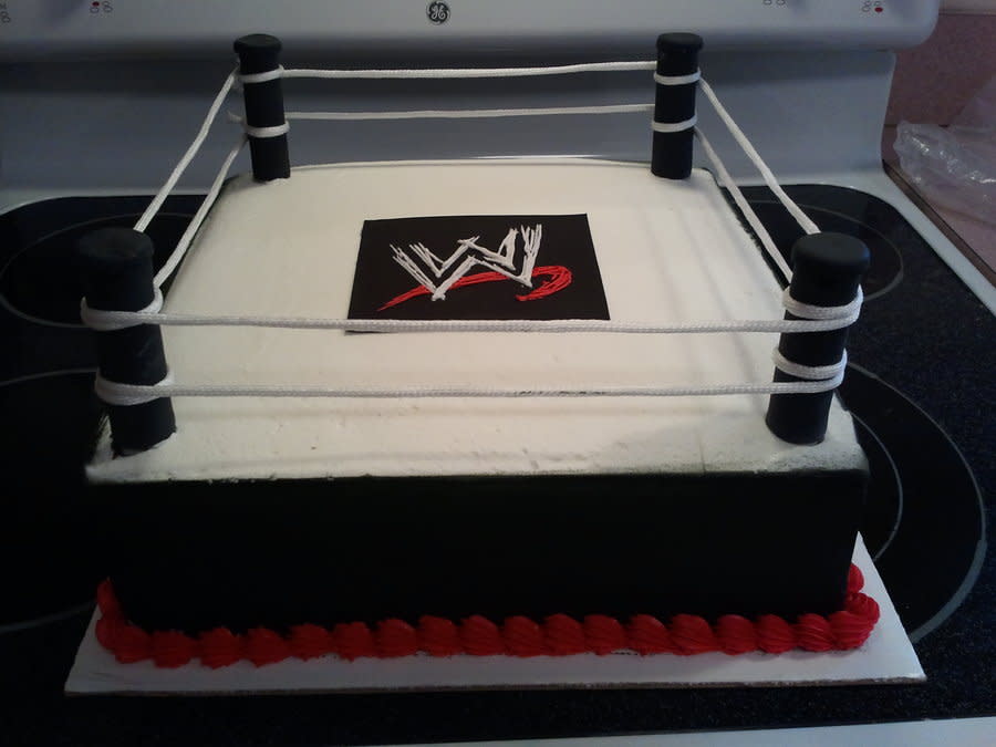 13 Photos of Wrestling Sheet Cakes 13 Photos of Wrestling Sheet Cakes