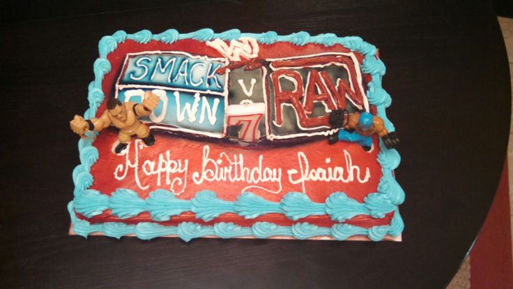 Wrestling Sheet Cake Wrestling Sheet Cake