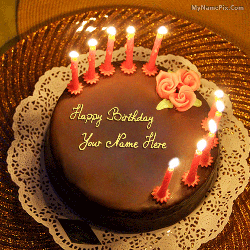 Birthday Cake With Name Birthday Cake For A Husband