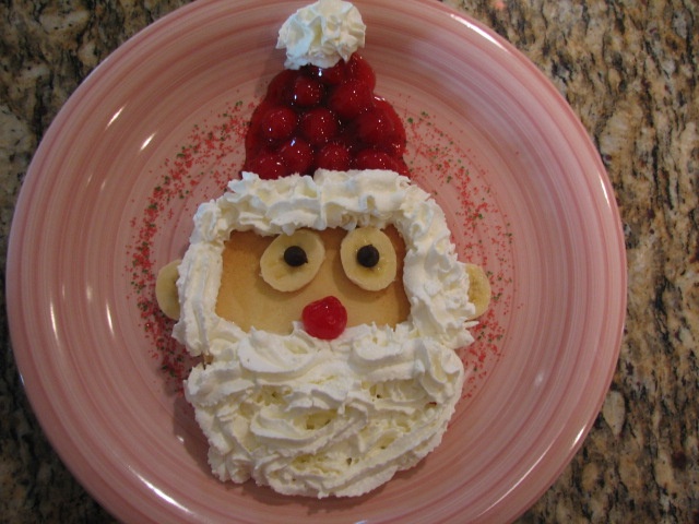 6 Photos of Christmas Santa Pancakes 6 Photos of Christmas Santa Pancakes