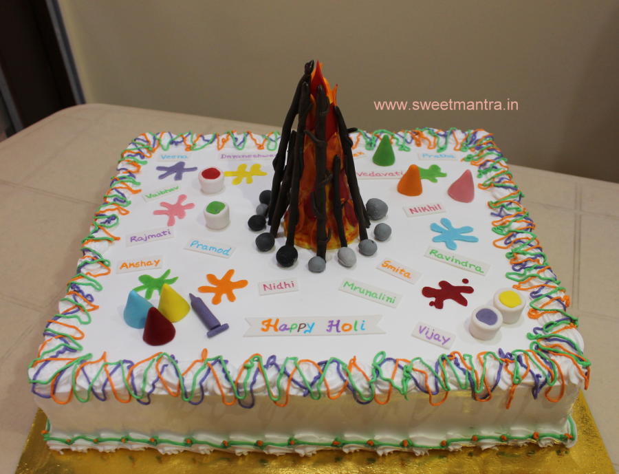 Colorful Sheet Cake Colorful Sheet Cake
