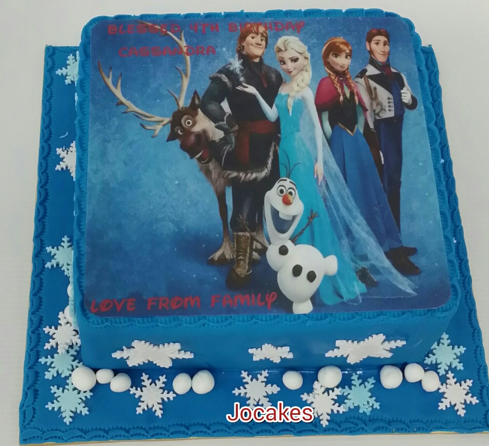 5 Photos of Frozen Edible Prints For Cakes 5 Photos of Frozen Edible Prints For Cakes