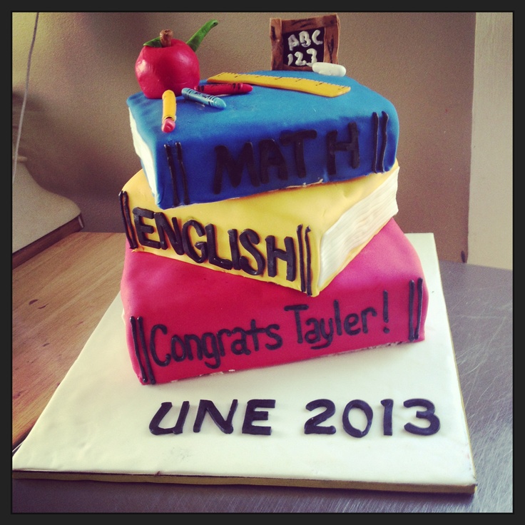 Elementary Graduation Cake