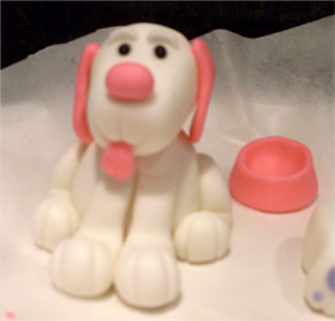 Fondant Dog Cake Topper