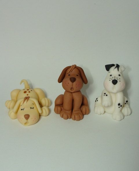 Fondant Dog Cake Topper