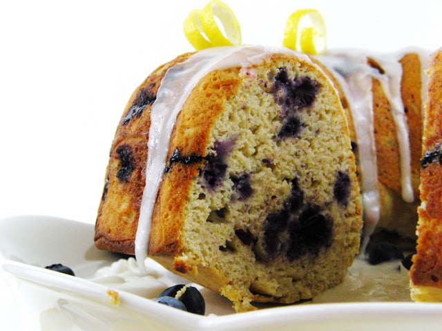 Lemon Blueberry Bundt Cake