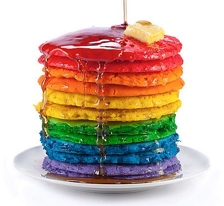 Rainbow Pancakes Rainbow Pancakes