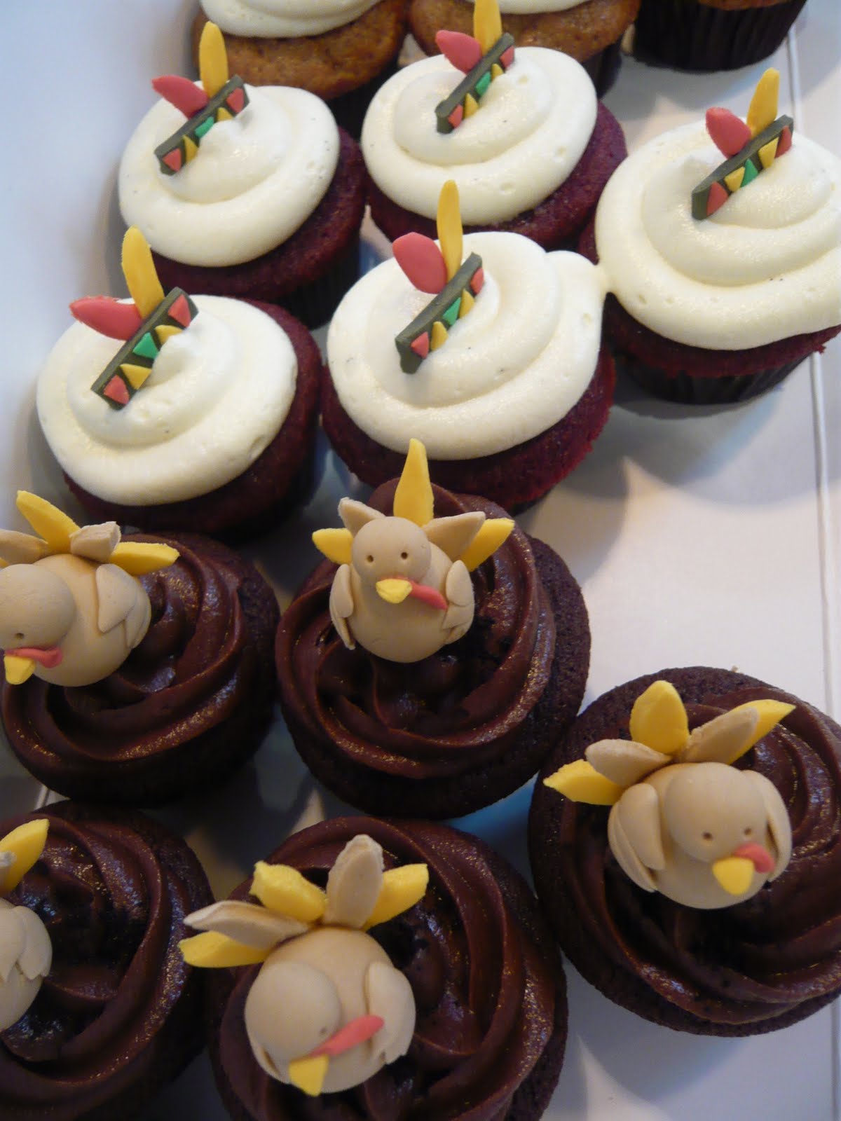 Thanksgiving Turkey Cupcakes Thanksgiving Turkey Cupcakes