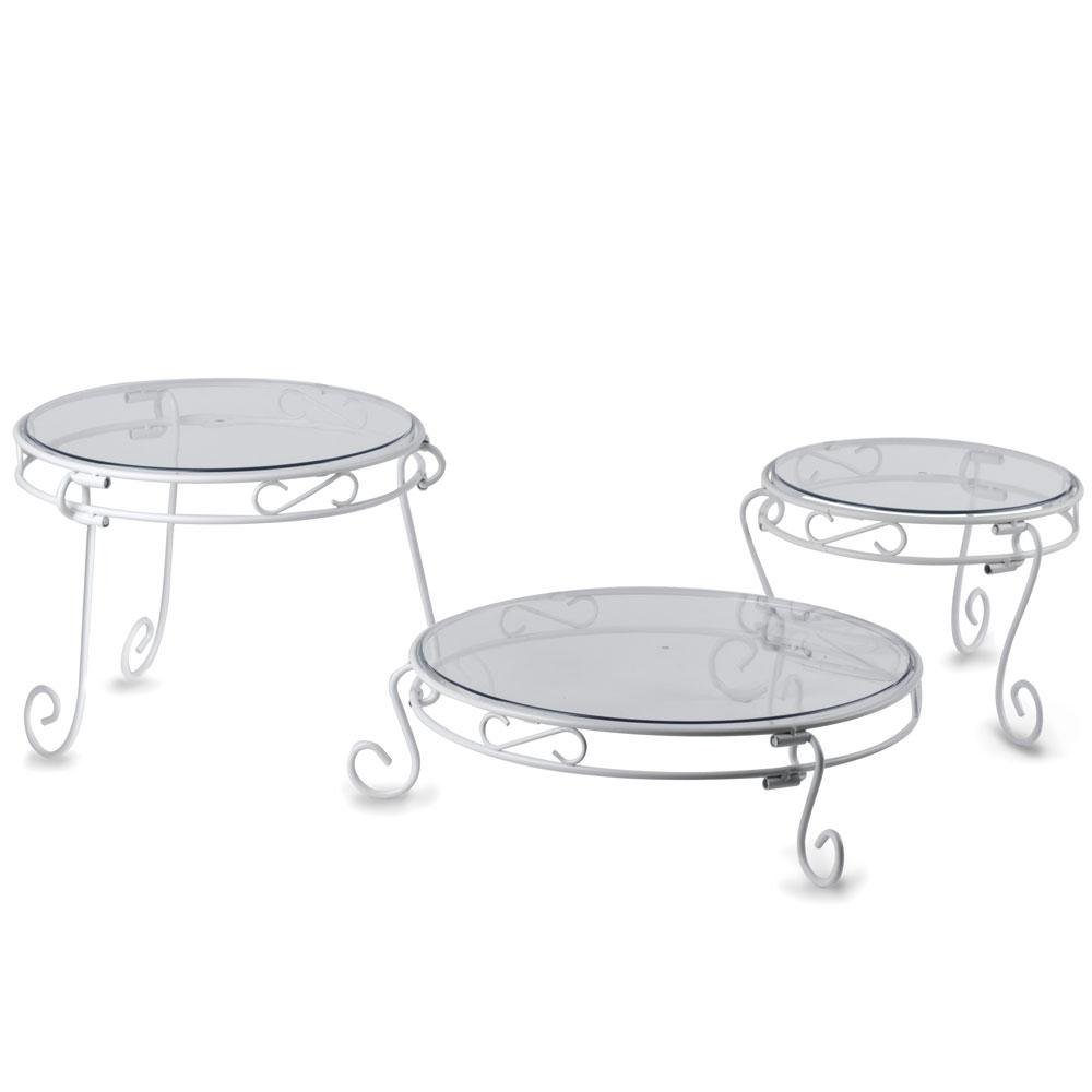 6 wilton cakes stand