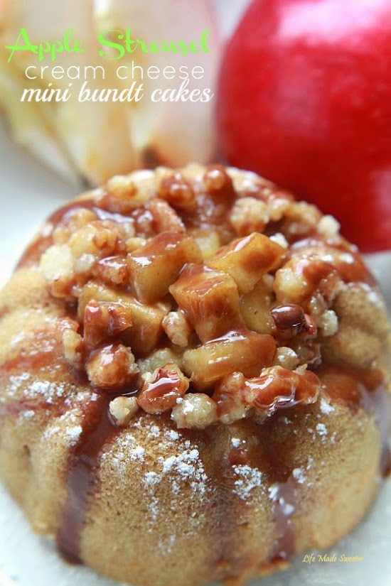 Apple Bundt Cake with Cream Cheese Filling