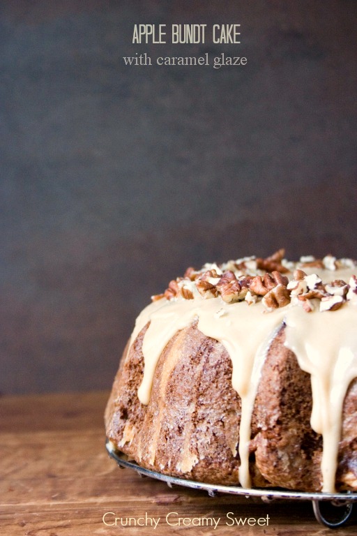 Caramel Apple Bundt Cake with Glaze Caramel Apple Bundt Cake with Glaze