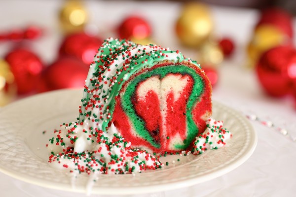 Christmas Wreath Bundt Cake