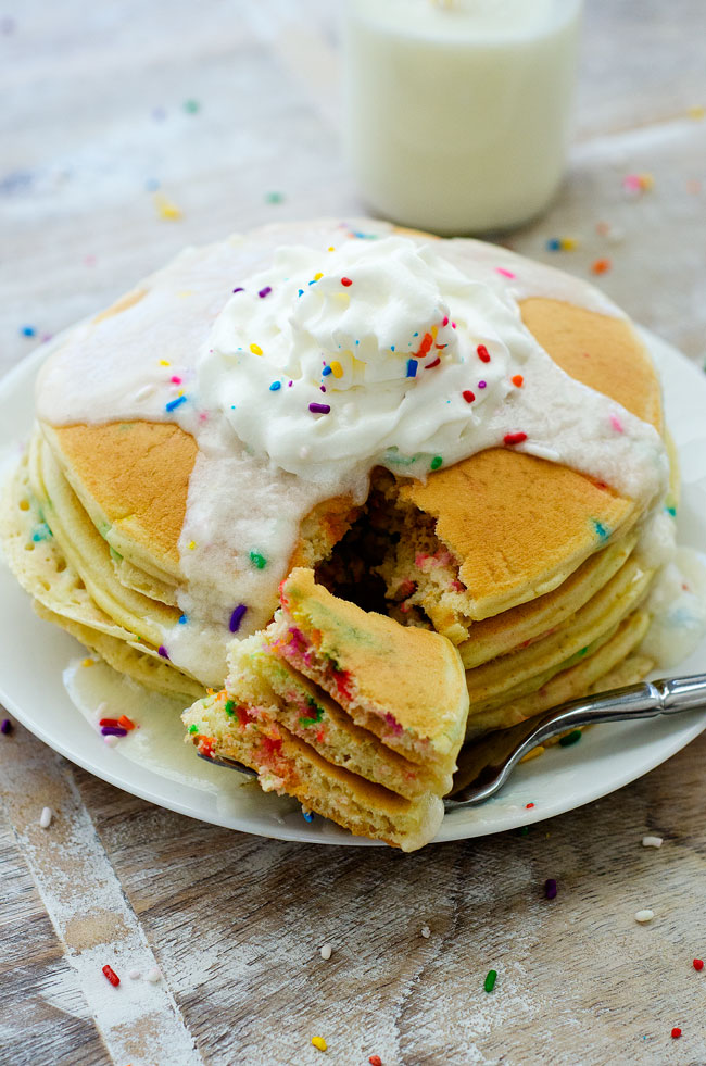 Funfetti Birthday Pancakes Funfetti Birthday Pancakes
