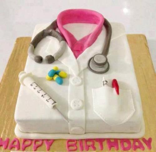 Happy Birthday Doctor Cake