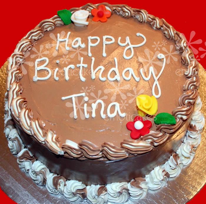 Happy Birthday Tina Cake.